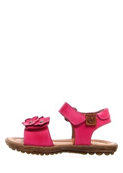 Naturino Skórzane sandały w kolorze różowym ze sklepu Limango Polska w kategorii Sandały dziecięce - zdjęcie 83189188
