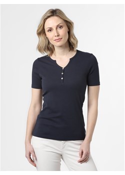 brookshire T-shirt damski Kobiety Bawełna granatowy jednolity ze sklepu vangraaf w kategorii Bluzki damskie - zdjęcie 83923025