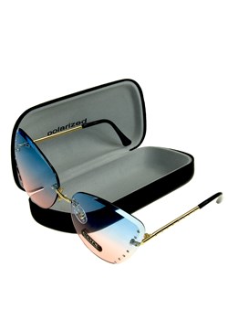 Okulary damskie przeciwsłoneczne CODE ze sklepu JK-Collection w kategorii Okulary przeciwsłoneczne damskie - zdjęcie 84042946