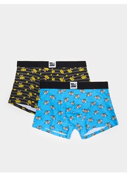 Cropp - 2 pack bokserek Tom i Jerry - czarny ze sklepu Cropp w kategorii Majtki męskie - zdjęcie 84082757