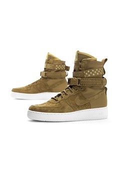 Buty sportowe damskie Nike sneakersy młodzieżowe air force ze skóry 