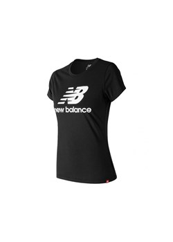 Koszulka New Balance WT91546BK - czarna ze sklepu streetstyle24.pl w kategorii Bluzki damskie - zdjęcie 84098989