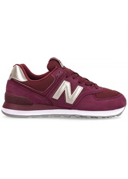 Buty sportowe damskie New Balance w stylu casual sznurowane 