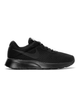 Buty sportowe damskie czarne Nike na fitness roshe na płaskiej podeszwie gładkie wiązane 