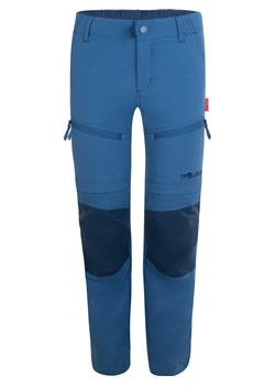 Trollkids Spodnie trekkingowe Zipp-Off &quot;Nordfjord&quot; - Regular fit - w kolorze niebieskim ze sklepu Limango Polska w kategorii Spodnie chłopięce - zdjęcie 84115966