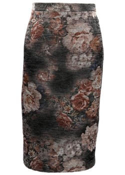 Spódnica FSP641 GRAFITOWY ceglasta róża ze sklepu fokus.pl w kategorii Spódnice - zdjęcie 84147765