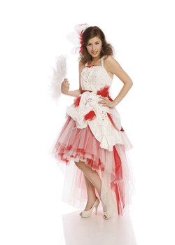 Suknia Ślubna FSS594 BIAŁY ze sklepu fokus.pl w kategorii Sukienki - zdjęcie 84154599