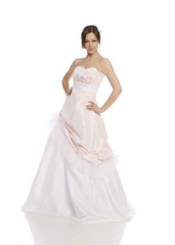 Suknia Ślubna FSS588 BIAŁY ze sklepu fokus.pl w kategorii Sukienki - zdjęcie 84154628