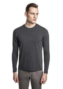 BLUZA CINISI Z OKRĄGŁYM DEKOLTEM GRAFIT ze sklepu Recman w kategorii Bluzy męskie - zdjęcie 84356659