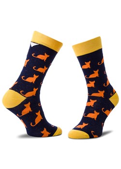 Skarpety wysokie unisex Cup of Sox - All My Friends Are Dead C Granatowy ze sklepu eobuwie.pl w kategorii Skarpetki męskie - zdjęcie 84850548