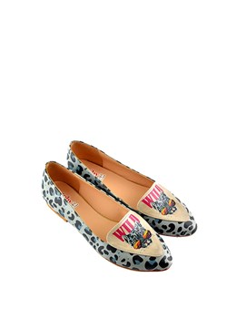 Goby Baleriny w kolorze błękitno-beżowym ze sklepu Limango Polska w kategorii Lordsy damskie - zdjęcie 85510207