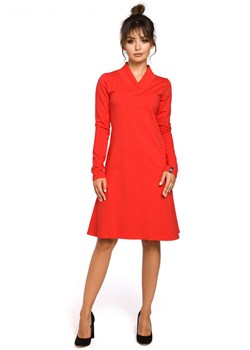 B044 sukienka czerwona ze sklepu Świat Bielizny w kategorii Sukienki - zdjęcie 85516726