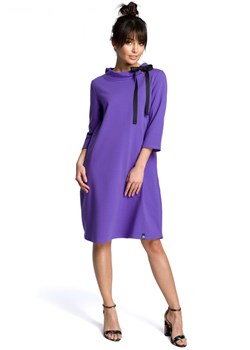 B070 Sukienka fioletowa ze sklepu Świat Bielizny w kategorii Sukienki - zdjęcie 85516967