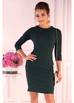 Nysani Dark Green sukienka ze sklepu Świat Bielizny w kategorii Sukienki - zdjęcie 85532978