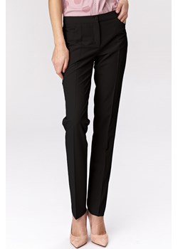 Czarne klasyczne spodnie damskie - SD39 ze sklepu Świat Bielizny w kategorii Spodnie damskie - zdjęcie 85545267