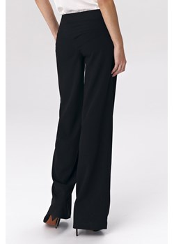 Czarne spodnie palazzo - SD38 ze sklepu Świat Bielizny w kategorii Spodnie damskie - zdjęcie 85545269