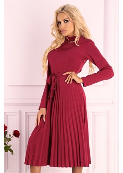 Hamien Wine Red 85603 sukienka ze sklepu Świat Bielizny w kategorii Sukienki - zdjęcie 85547237