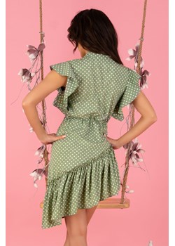 Liana Green D155 sukienka ze sklepu Świat Bielizny w kategorii Sukienki - zdjęcie 85549459