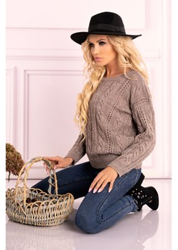 Mozlini Mocca sweter ze sklepu Świat Bielizny w kategorii Swetry damskie - zdjęcie 85550135
