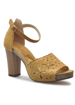 Sandały Libero 1115/235 Rude zamsz ze sklepu Arturo-obuwie w kategorii Sandały damskie - zdjęcie 85714387