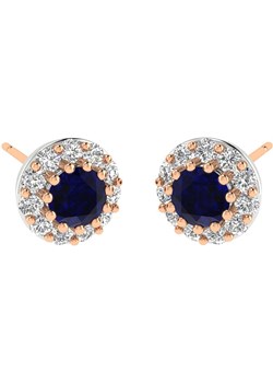 Jewellery of India Złote kolczyki-wkrętki z diamentami ze sklepu Limango Polska w kategorii Kolczyki - zdjęcie 85773906