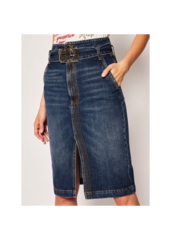 Pinko Spódnica jeansowa Lizzy PE 20 PRR 1N12TA Y649 Granatowy Regular Fit ze sklepu MODIVO w kategorii Spódnice - zdjęcie 85789516