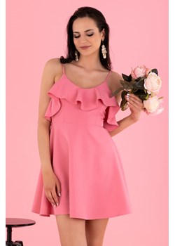 Cooreo Pink D63 sukienka ze sklepu Świat Bielizny w kategorii Sukienki - zdjęcie 86295755