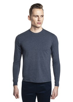 BLUZA CINISI Z OKRĄGŁYM DEKOLTEM GRANAT ze sklepu Recman w kategorii Bluzy męskie - zdjęcie 86312999