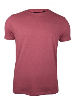 Różowy T-Shirt (Koszulka) z Kieszonką, Bez Nadruku -Brave Soul- Męski, Okrągły Dekolt, Łososiowy TSBRSSS20ARKHAMpeachblossom ze sklepu JegoSzafa.pl w kategorii T-shirty męskie - zdjęcie 86758859