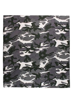 Szaro-Zielona Bandana, Bandamka Męska -Pako Jeans- 100% Bawełna, Moro, Wojskowa BDMKPJNSmoro2inna ze sklepu JegoSzafa.pl w kategorii Szaliki męskie - zdjęcie 87875235