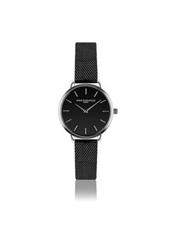 Zegarek kwarcowy w kolorze srebrno-czarnym ze sklepu Limango Polska w kategorii Zegarki - zdjęcie 87973379