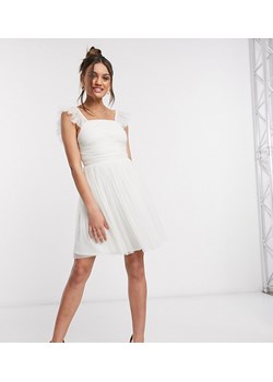 Biała sukienka Anaya Petite mini na sylwestra 
