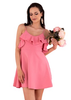Cooreo Pink D63 sukienka ze sklepu Świat Bielizny w kategorii Sukienki - zdjęcie 89466975