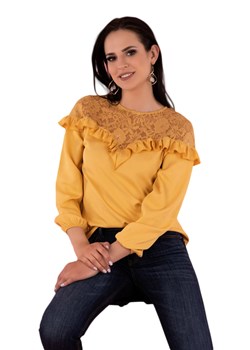 Hiron Mustard B34 bluzka ze sklepu Świat Bielizny w kategorii Bluzki damskie - zdjęcie 89475027
