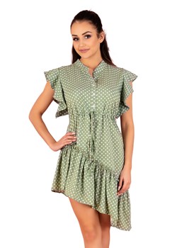 Liana Green D155 sukienka ze sklepu Świat Bielizny w kategorii Sukienki - zdjęcie 89475135