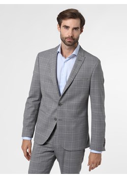 Drykorn Męska marynarka od garnituru modułowego Mężczyźni Slim Fit szary w kratkę ze sklepu vangraaf w kategorii Marynarki męskie - zdjęcie 89693238