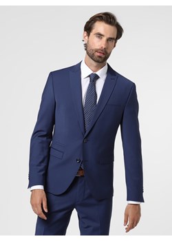Cinque Męska marynarka od garnituru modułowego Mężczyźni Super Slim Fit Wełna błękit królewski jednolity ze sklepu vangraaf w kategorii Marynarki męskie - zdjęcie 91547965