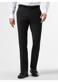 Drykorn Męskie spodnie od garnituru modułowego Mężczyźni Slim Fit czarny jednolity ze sklepu vangraaf w kategorii Spodnie męskie - zdjęcie 91677705