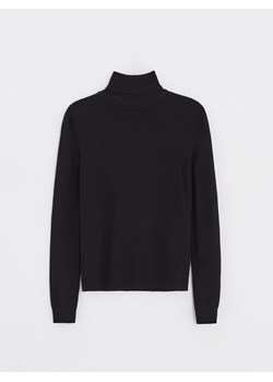 Cropp - Sweter basic z golfem - Czarny ze sklepu Cropp w kategorii Swetry damskie - zdjęcie 92524885