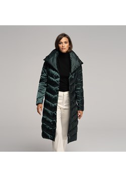 Damski puchowy płaszcz z kapturem ze sklepu WITTCHEN w kategorii Płaszcze damskie - zdjęcie 93355307