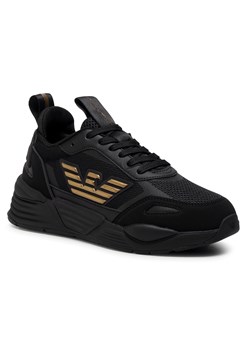 Sneakersy EA7 EMPORIO ARMANI - X8X070 XK165 M701  Triple Black/Gold ze sklepu eobuwie.pl w kategorii Buty sportowe męskie - zdjęcie 93992845