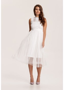 Biała Sukienka Lawrence ze sklepu Renee odzież w kategorii Sukienki - zdjęcie 94978858
