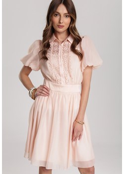 Jasnoróżowa Sukienka Aevien ze sklepu Renee odzież w kategorii Sukienki - zdjęcie 94982727