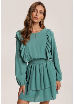 Miętowa Sukienka Wylinnell ze sklepu Renee odzież w kategorii Sukienki - zdjęcie 94989927
