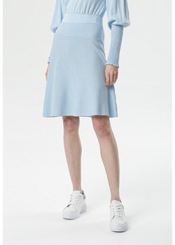 Jasnoniebieska Spódnica Daphines ze sklepu Born2be Odzież w kategorii Spódnice - zdjęcie 95001227