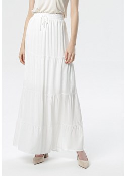 Biała Spódnica Amalthea ze sklepu Born2be Odzież w kategorii Spódnice - zdjęcie 95001405