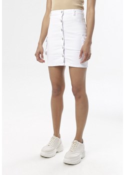 Biała Spódnica Mayamare ze sklepu Born2be Odzież w kategorii Spódnice - zdjęcie 95005436