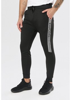 Czarne Spodnie Klemelle ze sklepu Born2be Odzież w kategorii Spodnie męskie - zdjęcie 95012625