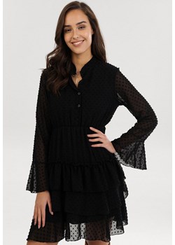 Czarna Sukienka Whitewhirl ze sklepu Born2be Odzież w kategorii Sukienki - zdjęcie 95033236