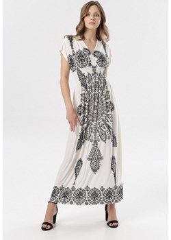 Biała Sukienka Khryseis ze sklepu Born2be Odzież w kategorii Sukienki - zdjęcie 95865118